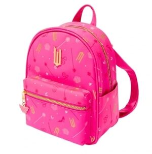 NWT Bioworld Claires Exclusive Wicked Pink Mini Backpack
